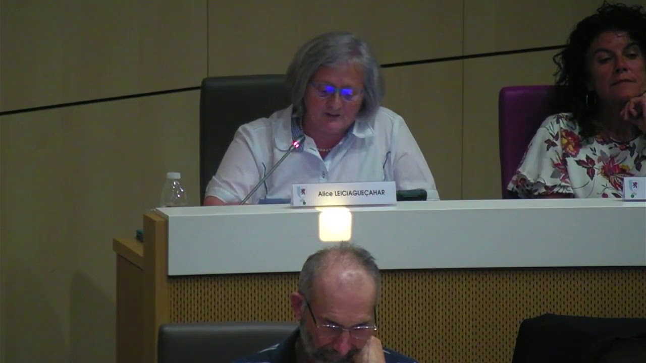 Intervention de Alice Leiciagueçahar sur le rapport d’orientation pour une stratégie foncière en Nouvelle-Aquitaine