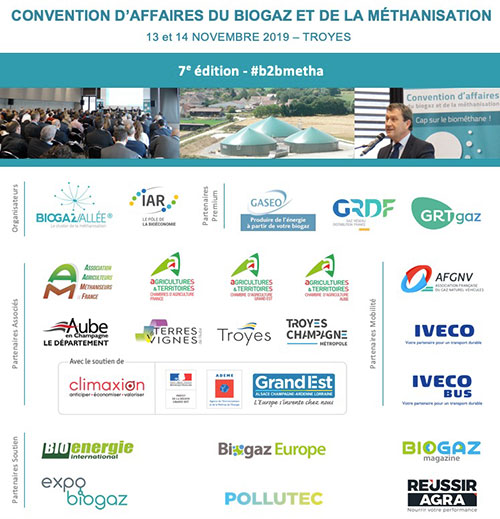 7ème édition Convention affaires du biogaz & de la méthanisation – Françoise Coutant 🗓