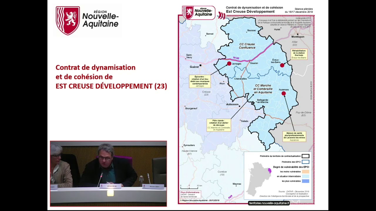 Contrat de dynamisation et de cohésion Est Creuse