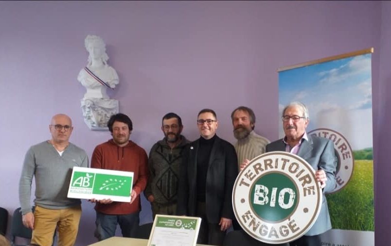 Remise label Territoire bio engagé – Stéphane Trifiletti