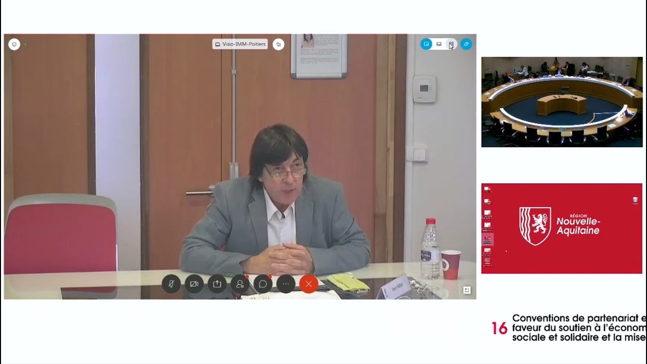 Intervention de Thierry Perreau : conventions de partenariat en faveur du soutien à l’Économie sociale et solidaire et la mise en œuvre des clauses sociales d’insertion dans les marchés publics régionaux, entre la Région Nouvelle Aquitaine avec la Haute-Vienne et la Charente