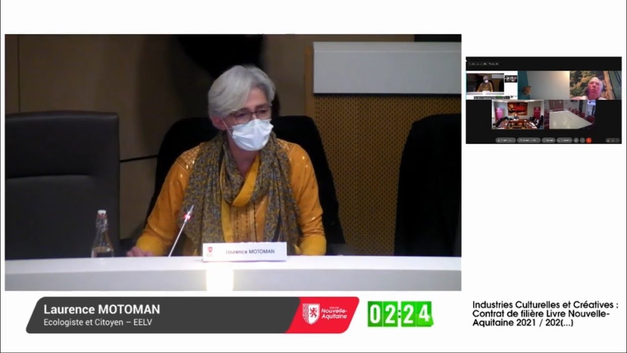 Intervention de Laurence Motoman : règlement d’intervention des aides aux entreprises du Conseil régional de Nouvelle-Aquitaine/modifications diverses